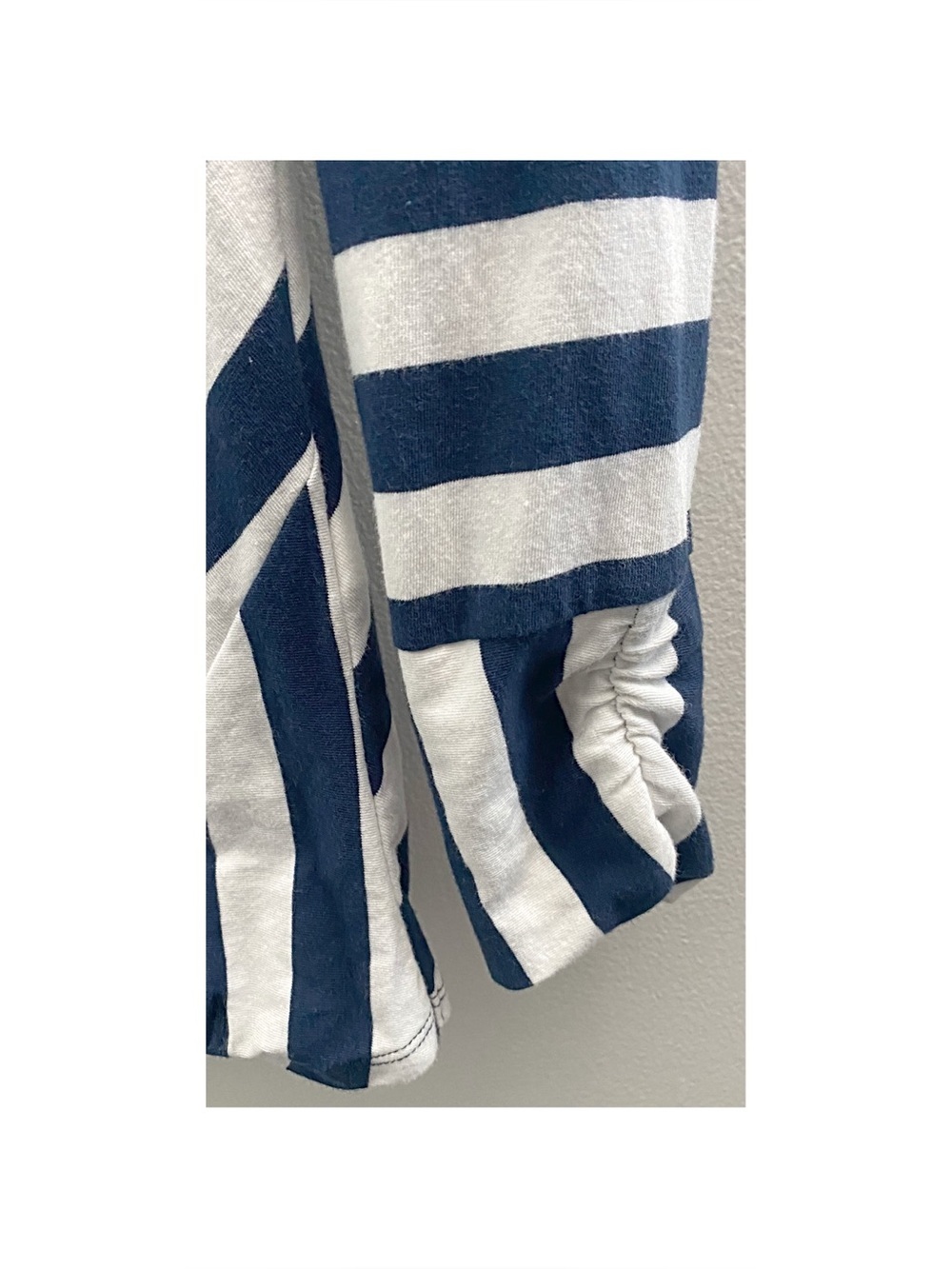 Nautica Navy & White Striped T-Shirt Women’s Small - Picture 3 of 5